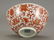 CHINESE COPPER RED PORCELAIN FLOWER BOWL - 6