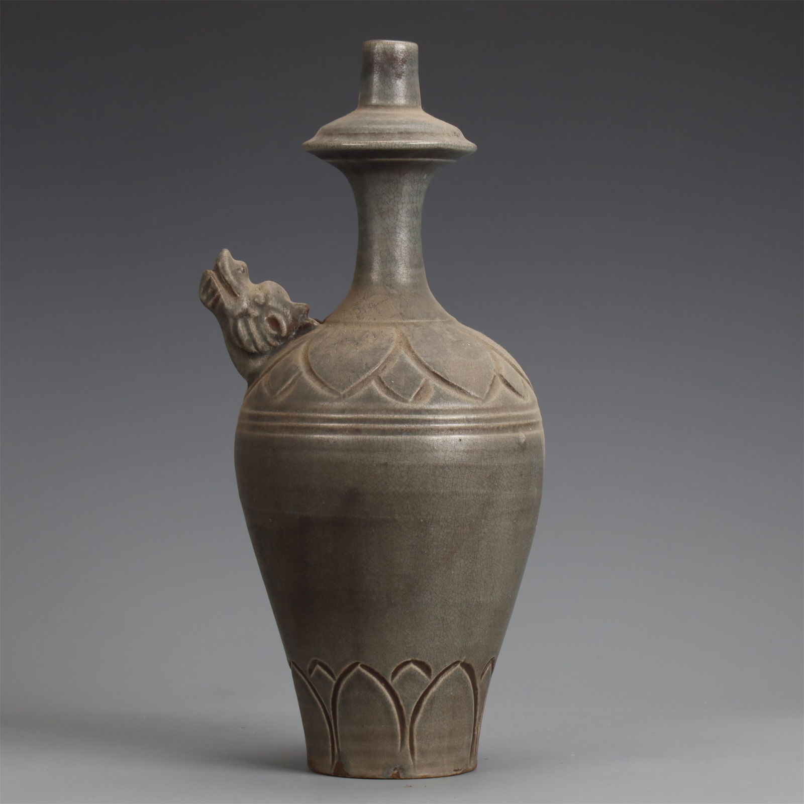 A Chinese Yue-Type Glazed Porcelain Water Pot (1 of 7)