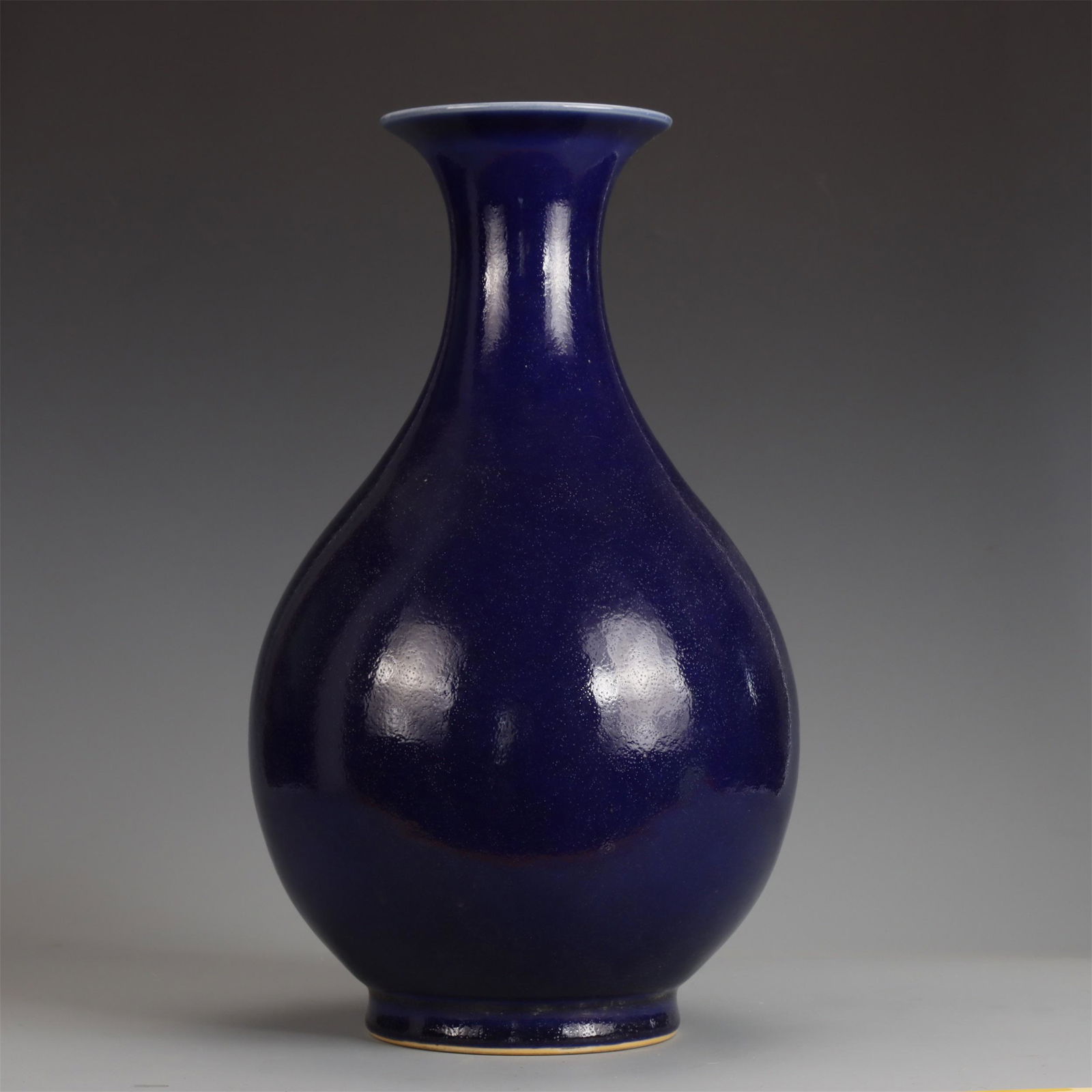 A Chinese Blue Glazed Porcelain Vase (1 of 6)