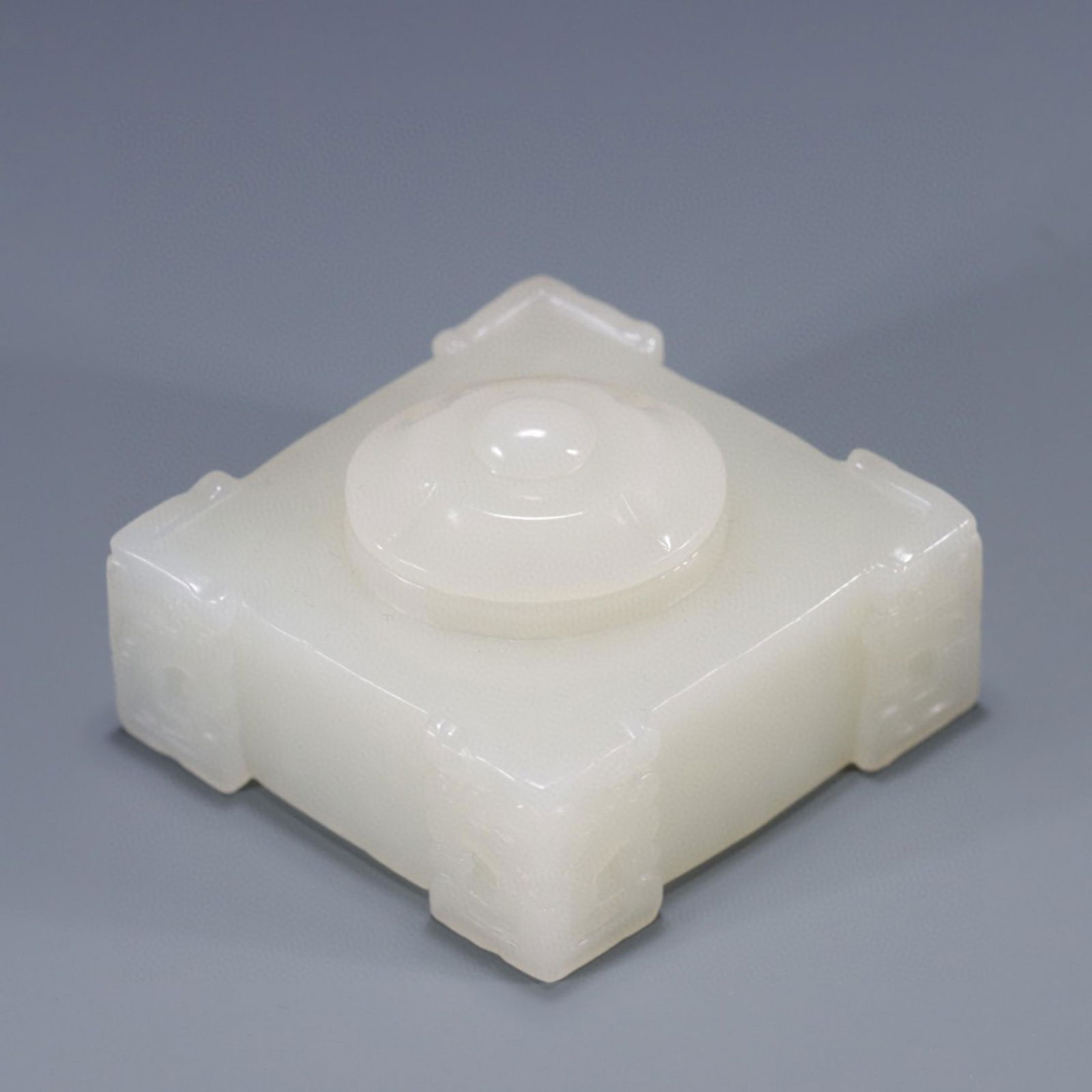 A Chinese Carved Jade Incense Burner (1 of 9)