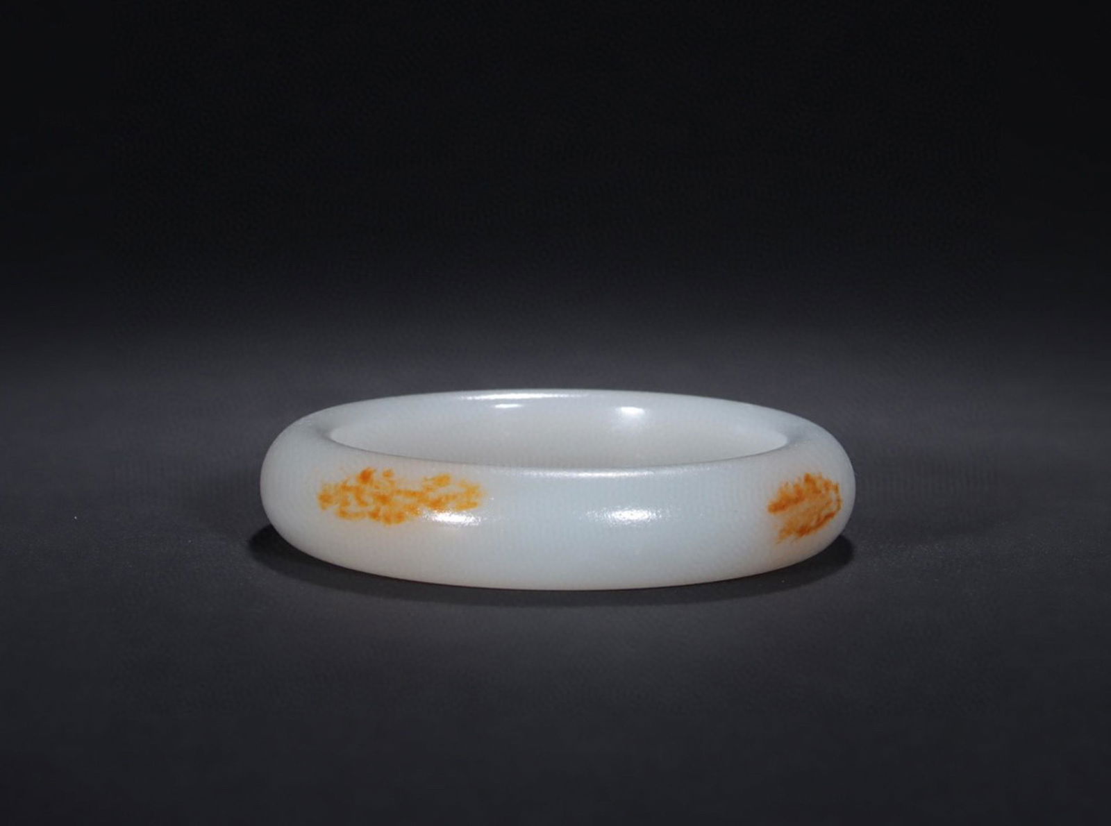 A Chinese Carved Jade Bangle (1 of 9)