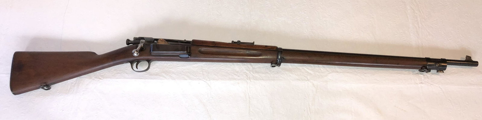 U.S. Springfield Model 1896 Krag 30-40 Rifle: serial no 85072 manufactured in 1897
