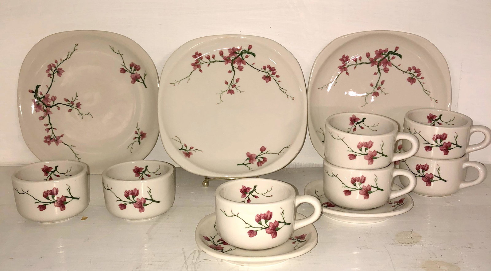 Group of "Trend" pattern China: Used by Fred Harvey, see photos