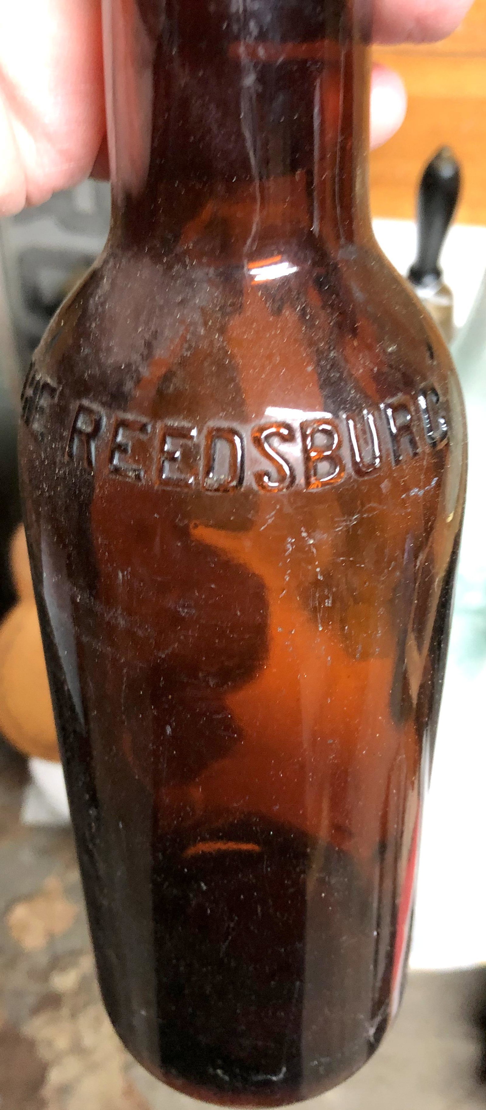 Antique Reedsburg Brewery Bottle: Founded in 1872 this is a fine bottle