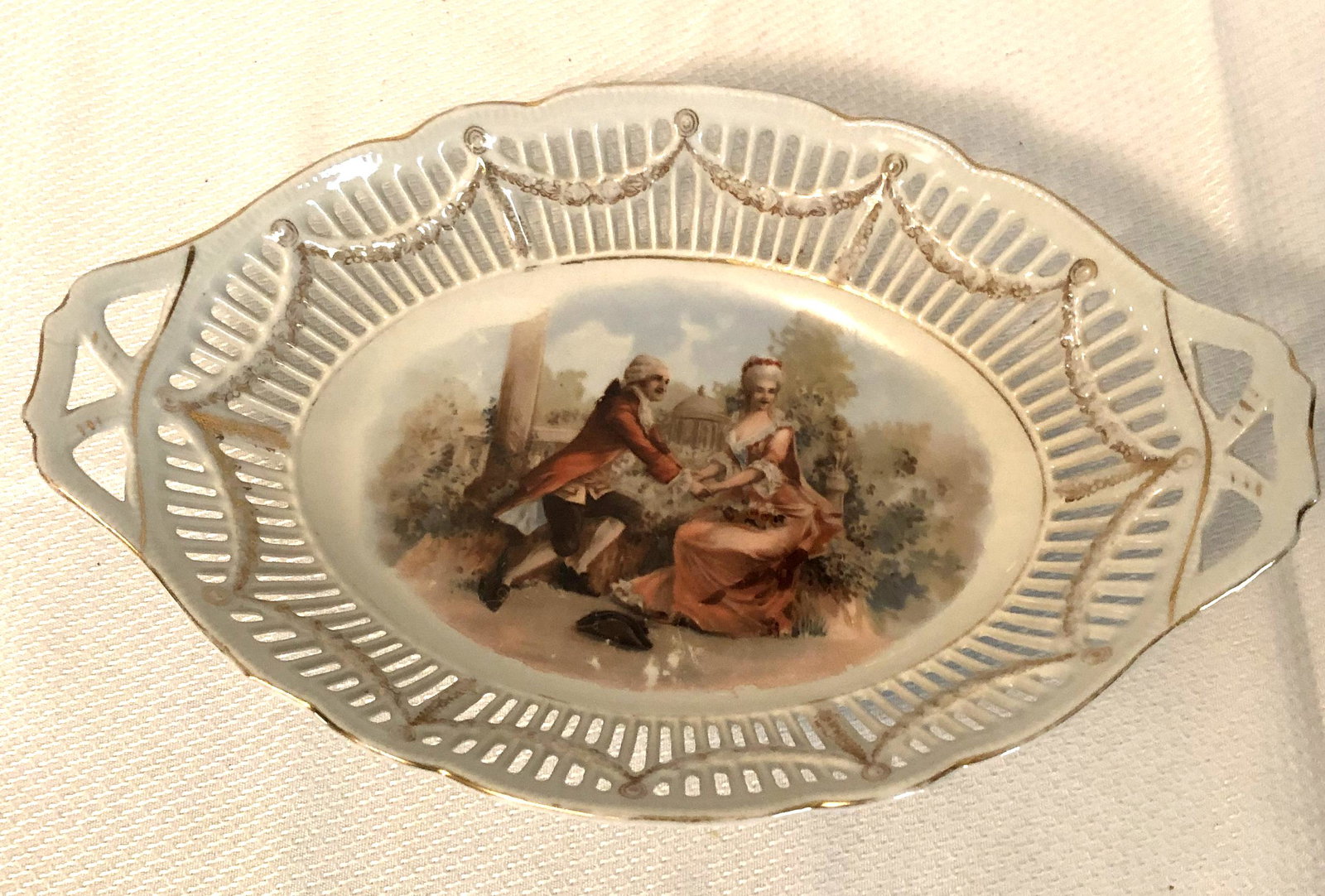 R.W. Bavaria Transfer Art Bowl: 11-1/2"
