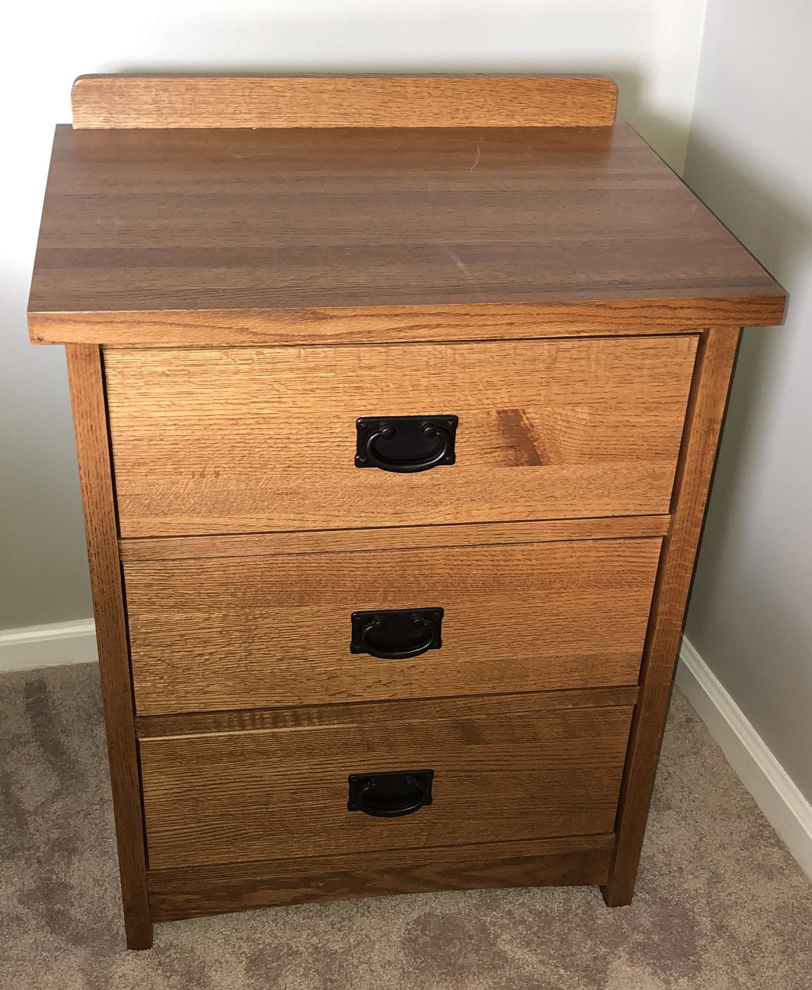 Oak night stand (Pickup Only): Info coming