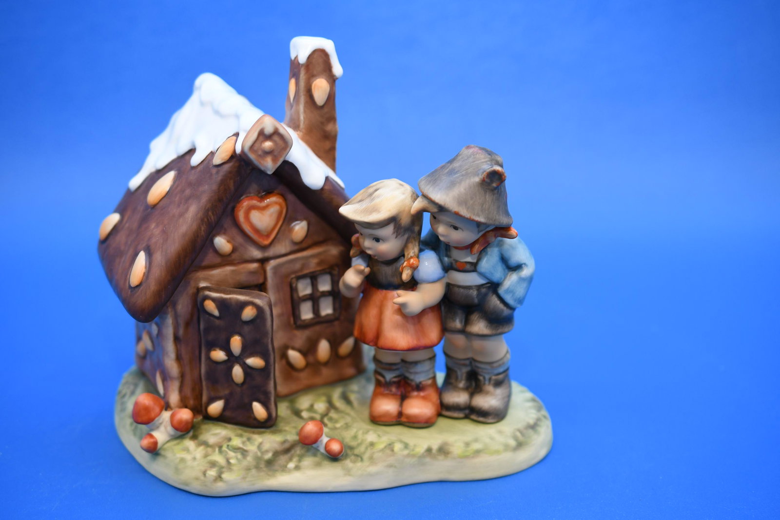 Hummel "Tasty Treats": Original Hummel measures 6-1/4" tall x 6-1/4" wide, and weighs 1 lb 6 oz