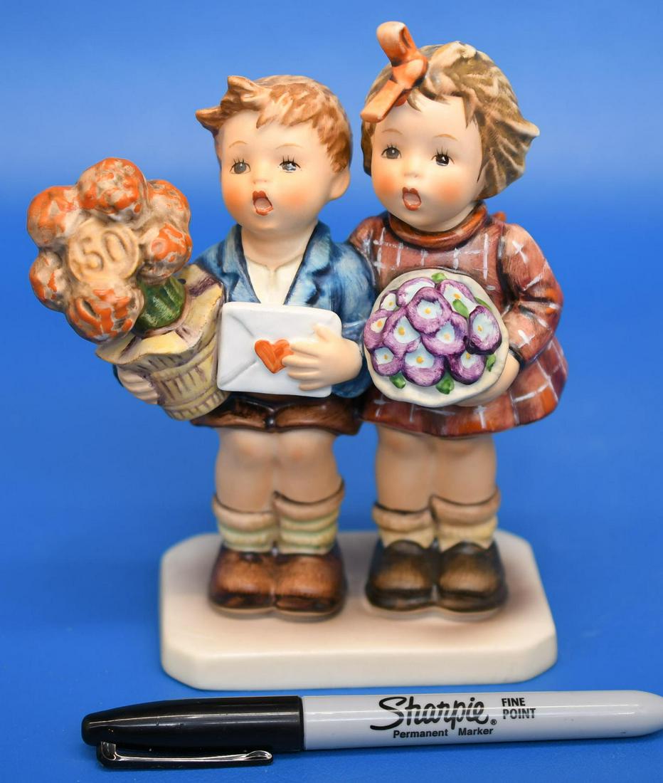 Hummel "The Love Lives On": 6-1/4" tall 50 Years 1935 - 1985 and weighs 13 oz