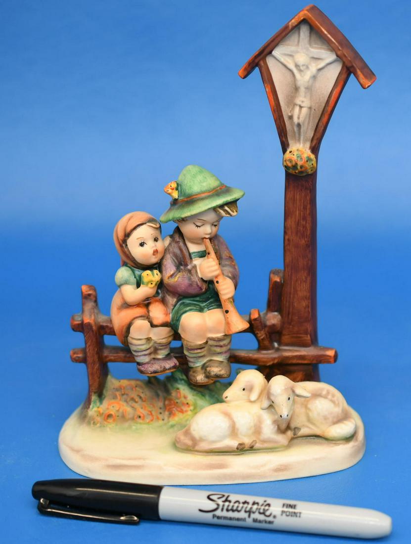 Hummel "Wayside Devotion": 7-1/4" tall x 5" wide this weighs 10 oz