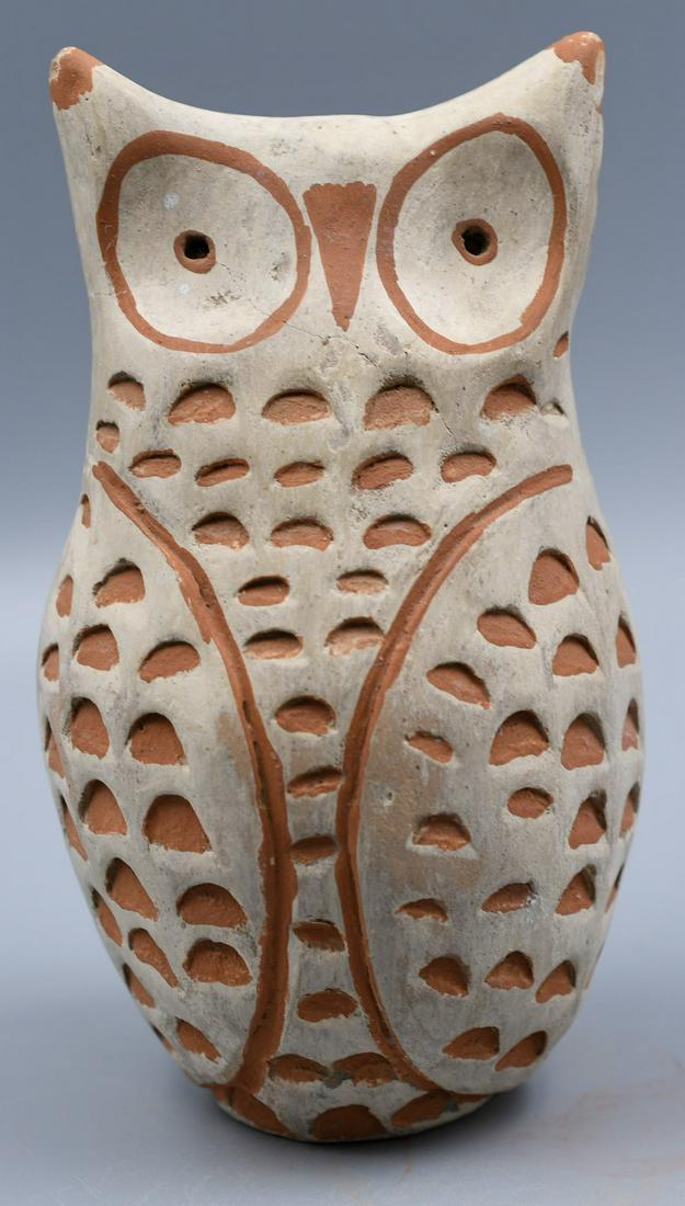 Jemez Tan and Red Owl, Artist Unknown (1 of 8)