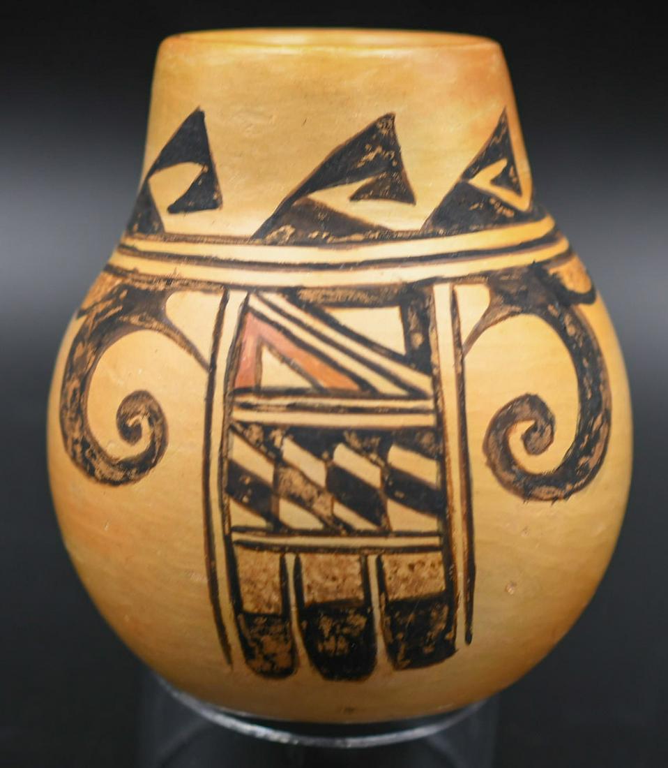 3-1/2" Hopi jar with Eagle Tails, Rosetta Huma (1 of 6)