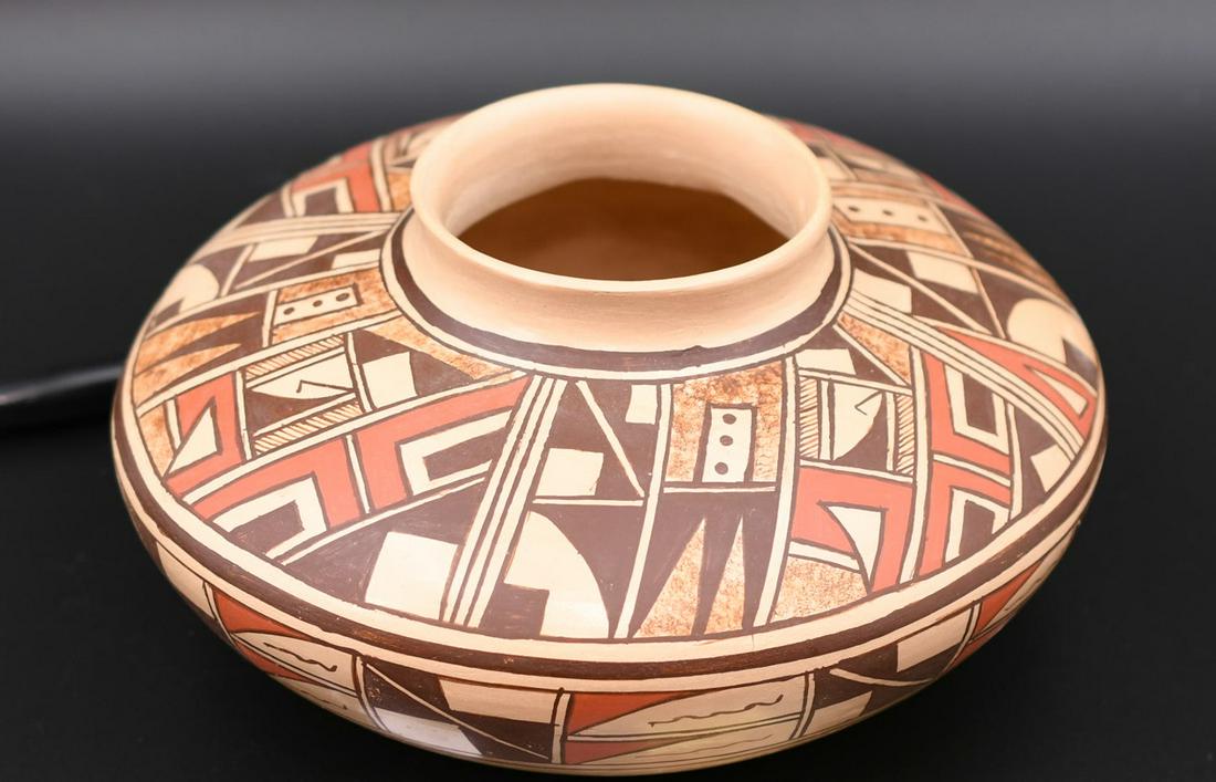 7-1/4" Mosaic Hopi Jar, Lou Ann Silas Komalestewa (1 of 7)