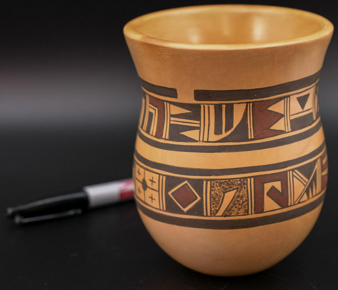 5" Mosaic Hopi Vase, Lilian Namingha Nampeyo (1 of 4)