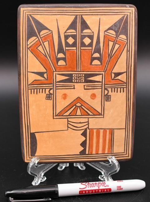 Tile 4-1/2" X 6" Palik Mana, Koo Loo (Rachel Sahmie): 4-1/2 inches wide by 6 inches tall