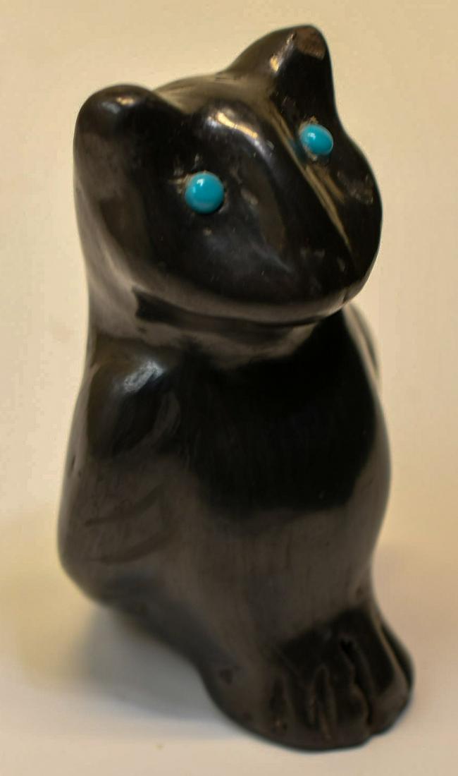 Santa Clara Blackware Pottery, Bird Ann Talman (1 of 7)