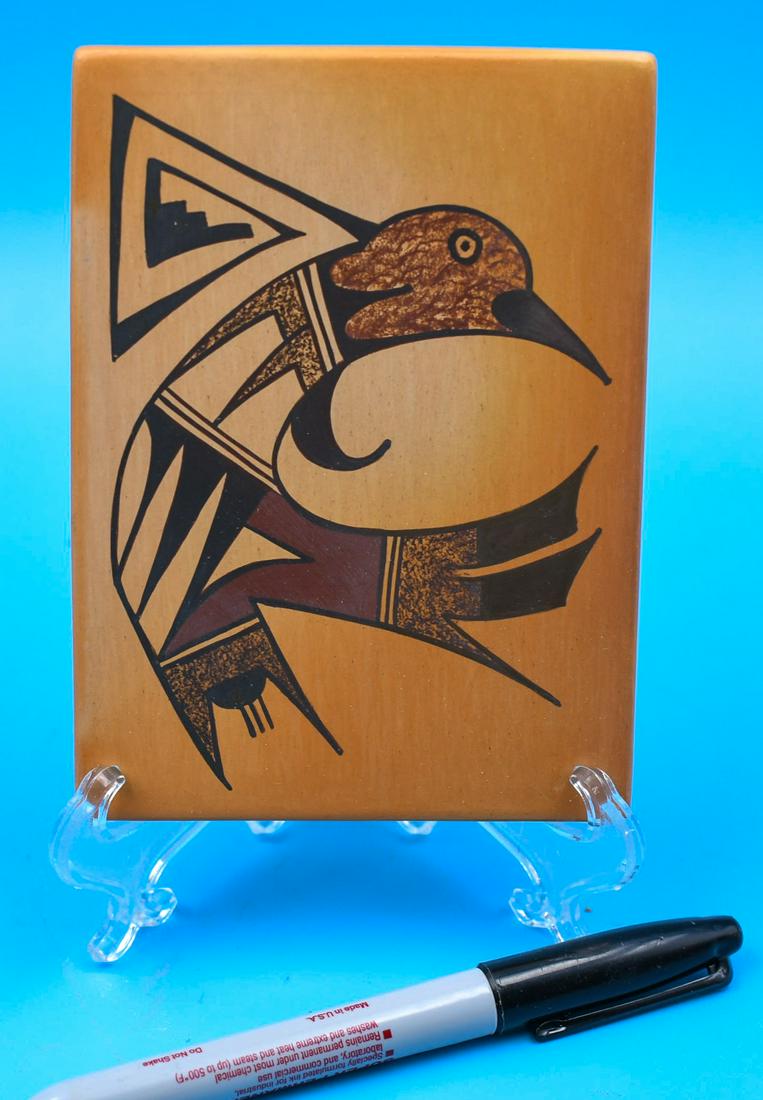 Tile, Bird: 4 inches wide by 5-1/2 inches tall