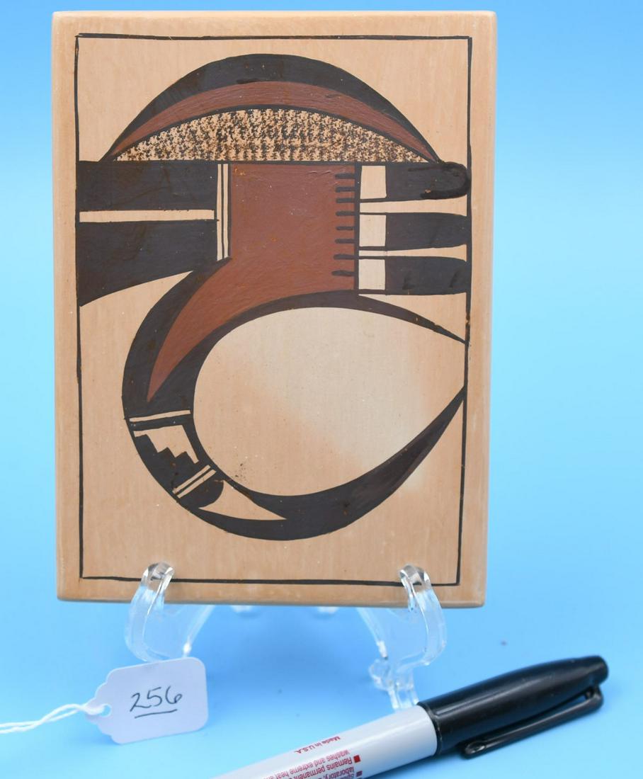 Tile, D. A.: 4 inches wide by 5-1/2 inches tall