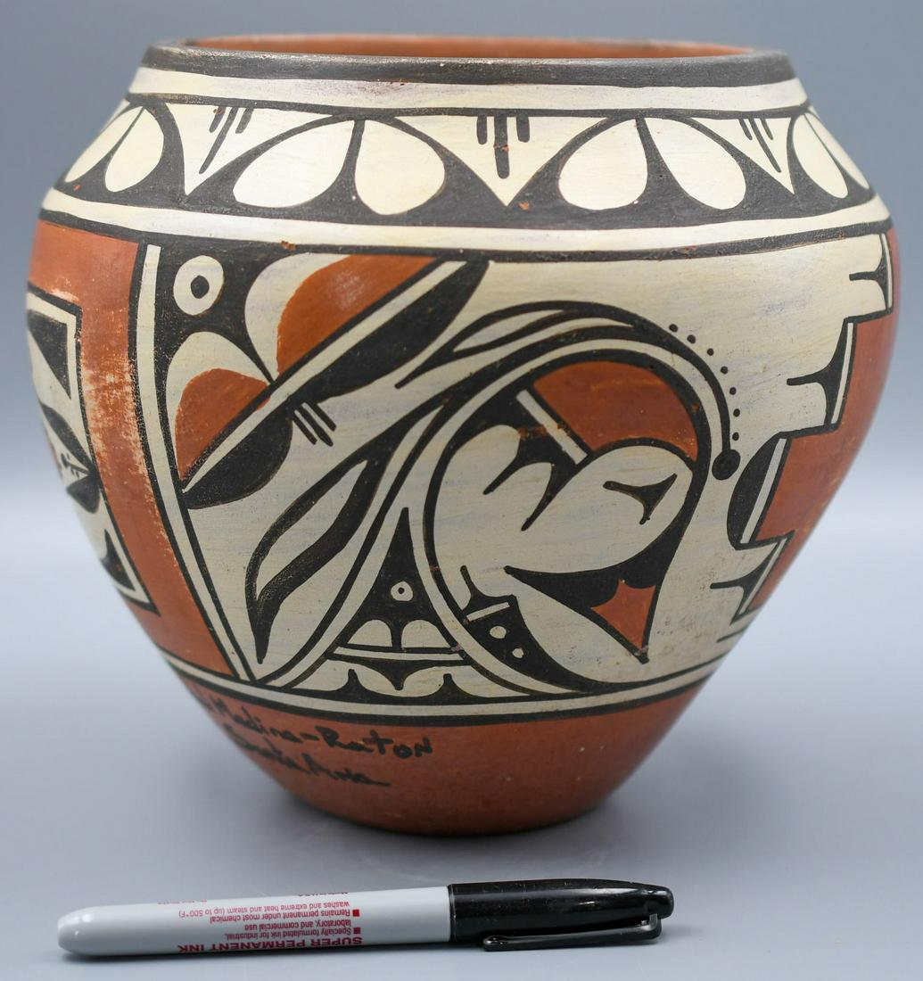 Santa Ana Polychrome, Olla, Rachel Medina-Raton (1 of 7)