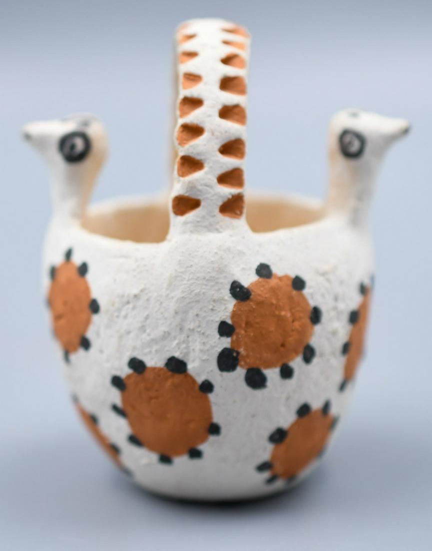 Acoma, Small Polychrome Bird Basket, L. Joe (1 of 8)