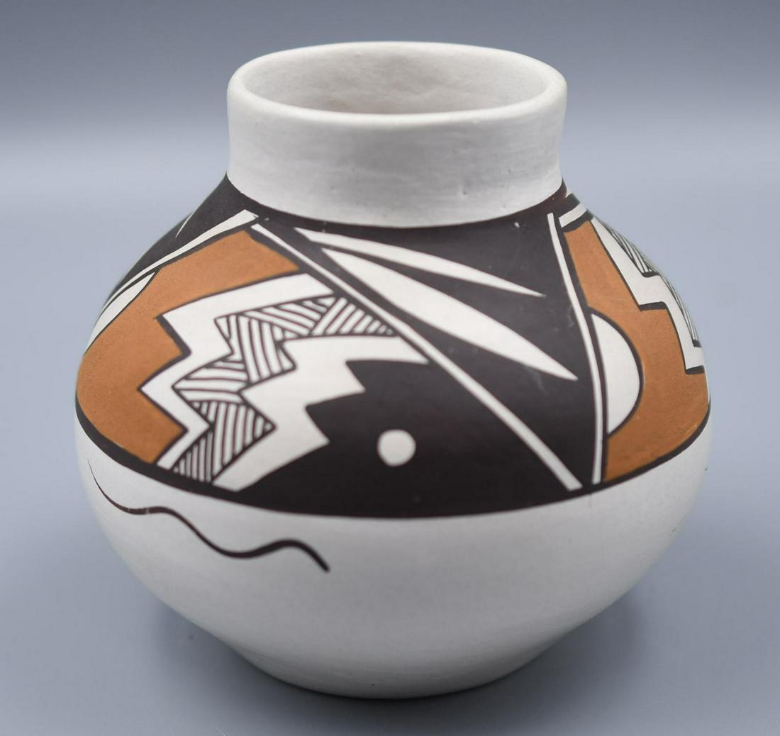 Isleta Polychrome Jar, Stella Teller (1 of 5)
