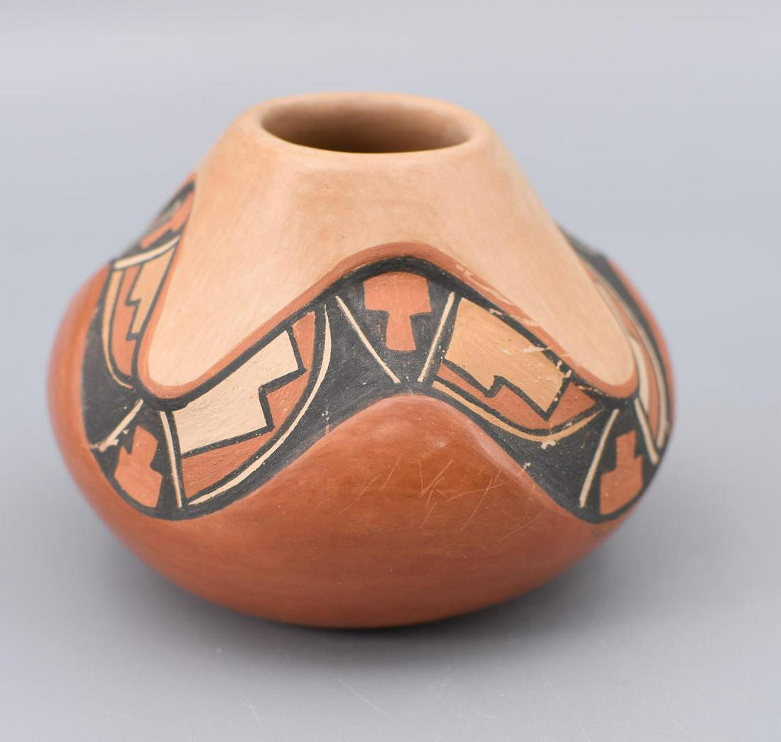 Walatowa Polychrome Seedpot, Marie G. Romero (1 of 7)