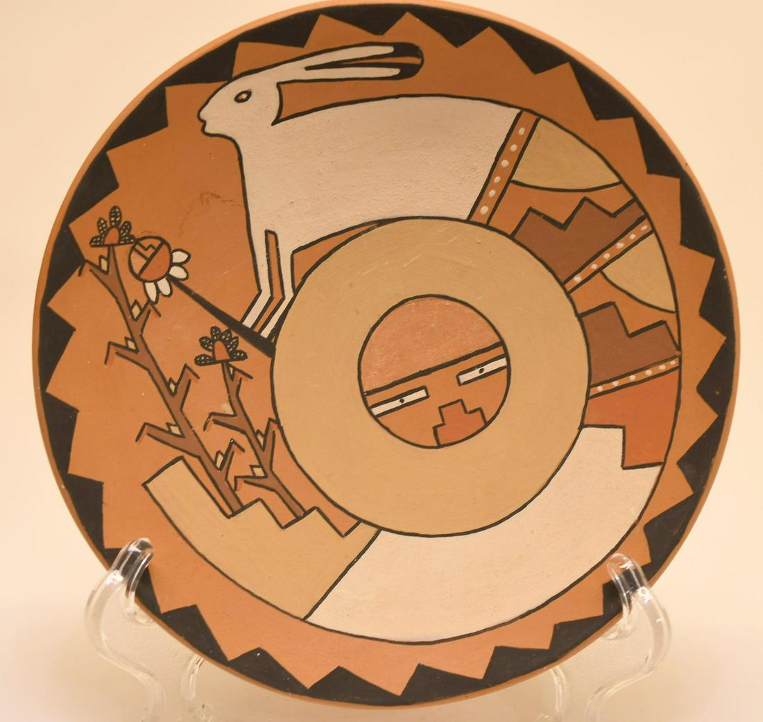 Nambe, Dish, Running Rabbit, Virginia Gutierrez (1 of 6)