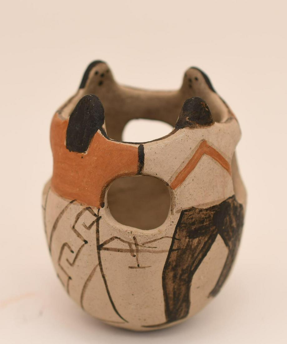 ToHono O'Odham, Jar, Four Person Circle Dance, Angea (1 of 6)