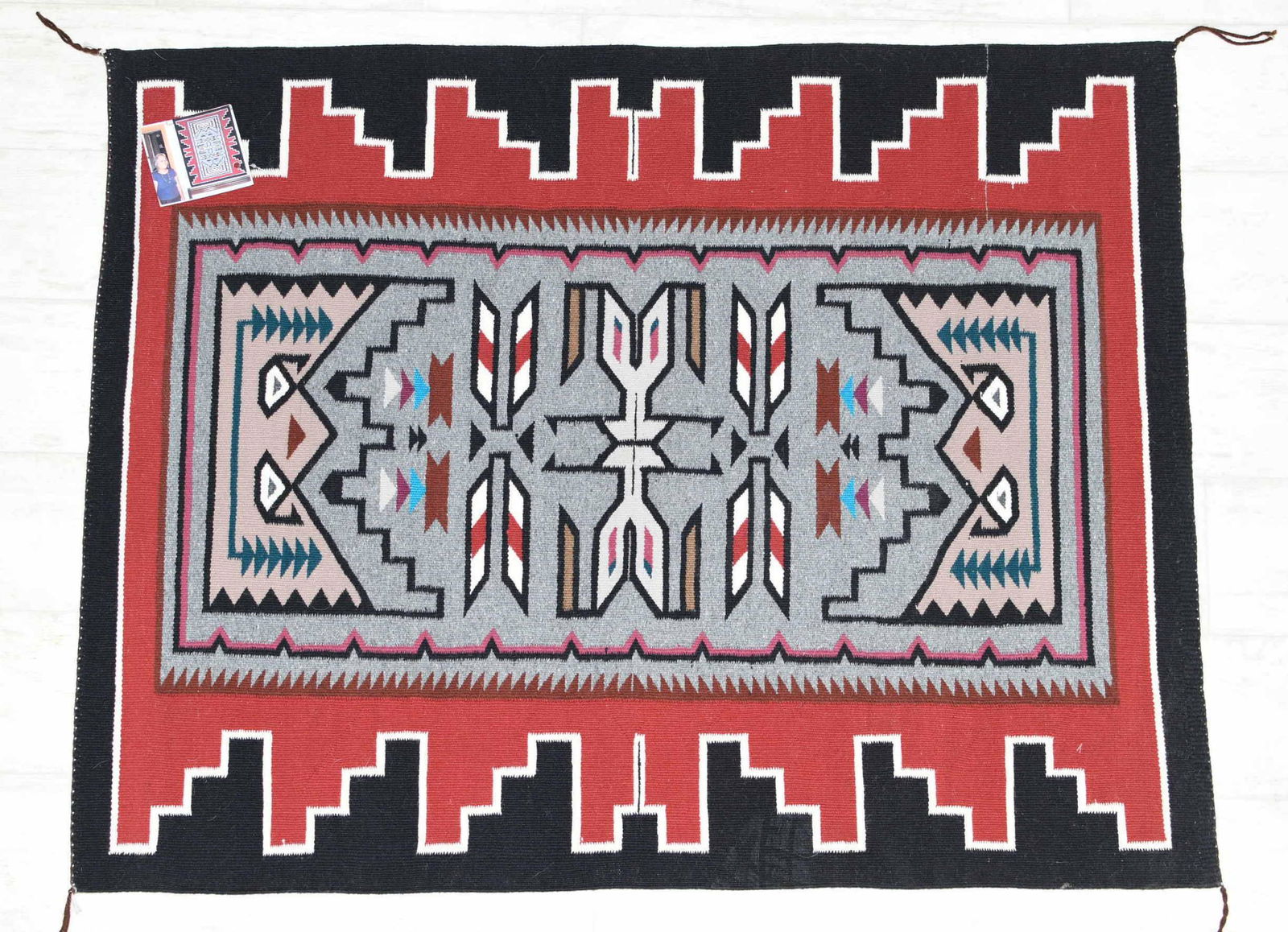 Navajo Pictorial Rug by "Lula A. Lameman (1 of 7)