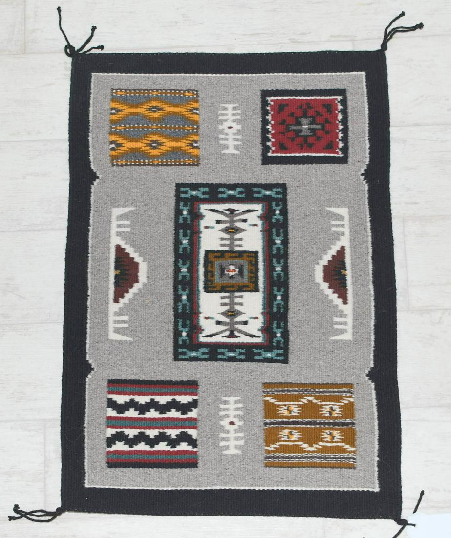Navajo Sampler Rug by Minnie Yazzie (1 of 10)