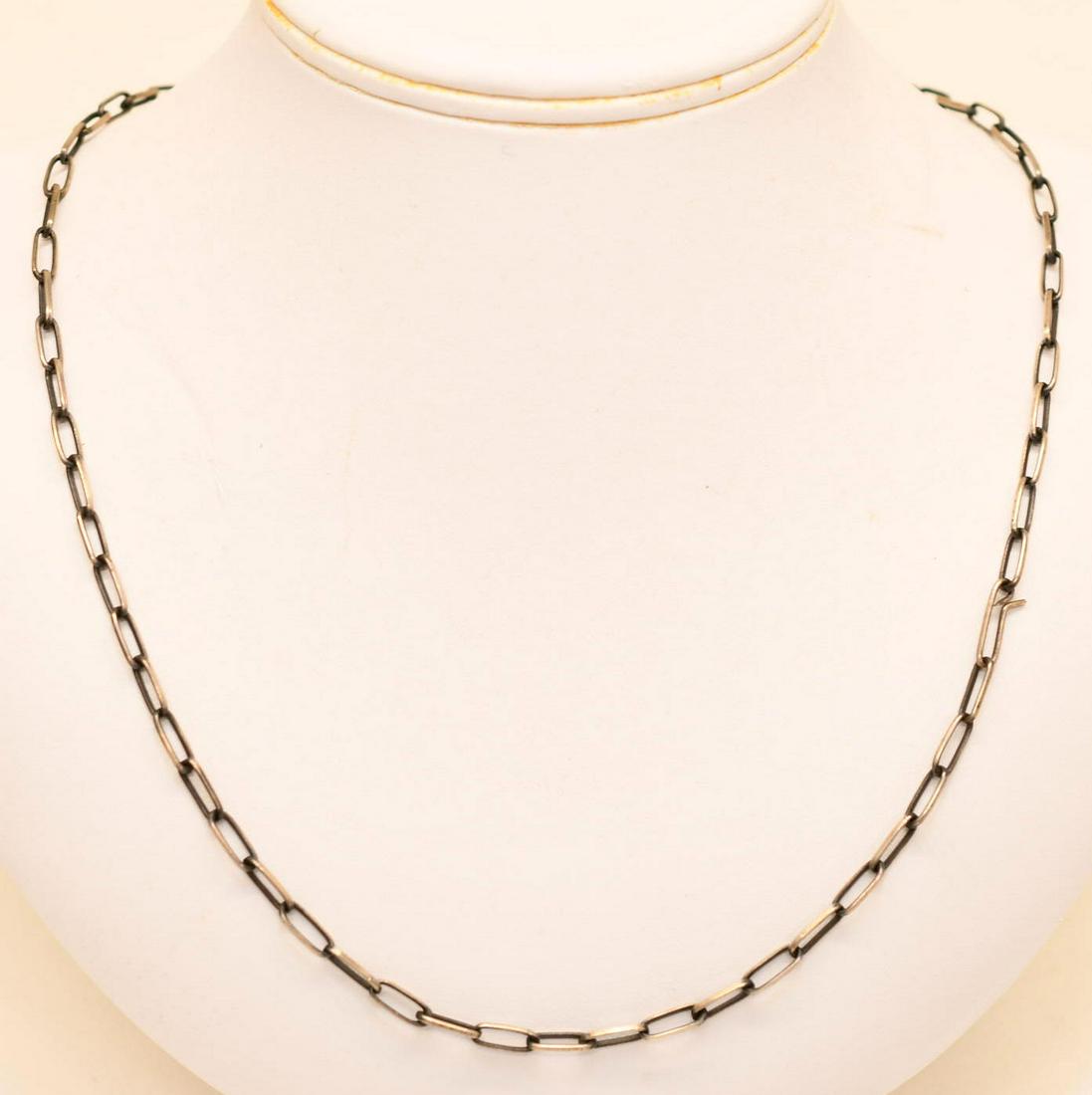 Native American 12" chain necklace (1 of 2)