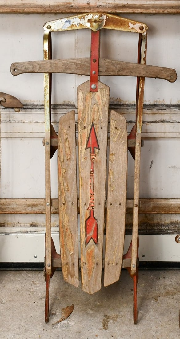 Oak Sled with chrome: oak sled with chrome . PICKUP ONLY. READ OUR SHIPPING POLICY'S! This will be In person pick up or contact UPS store in Kenosha, or your own shipper, the UPS store phone number is in our policy's. tota