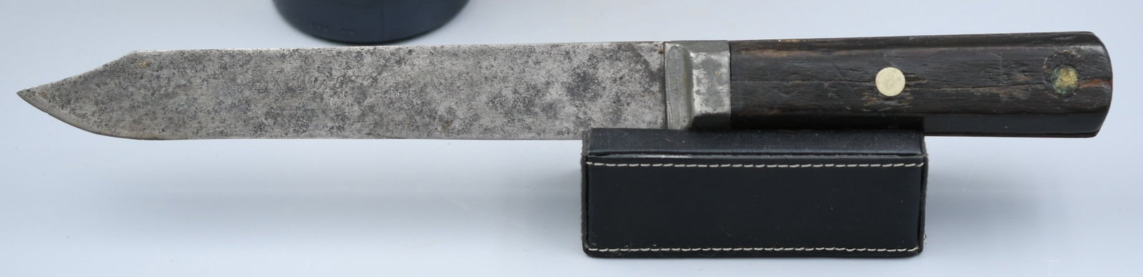 Winchester kitchen Knife: Vintage Winchester kitchen Knife, steel with wood handle. (NOTE-Weight and dimensions are before packaging) Handle-4 1/2". Blade-8". Weight- 6.4oz.