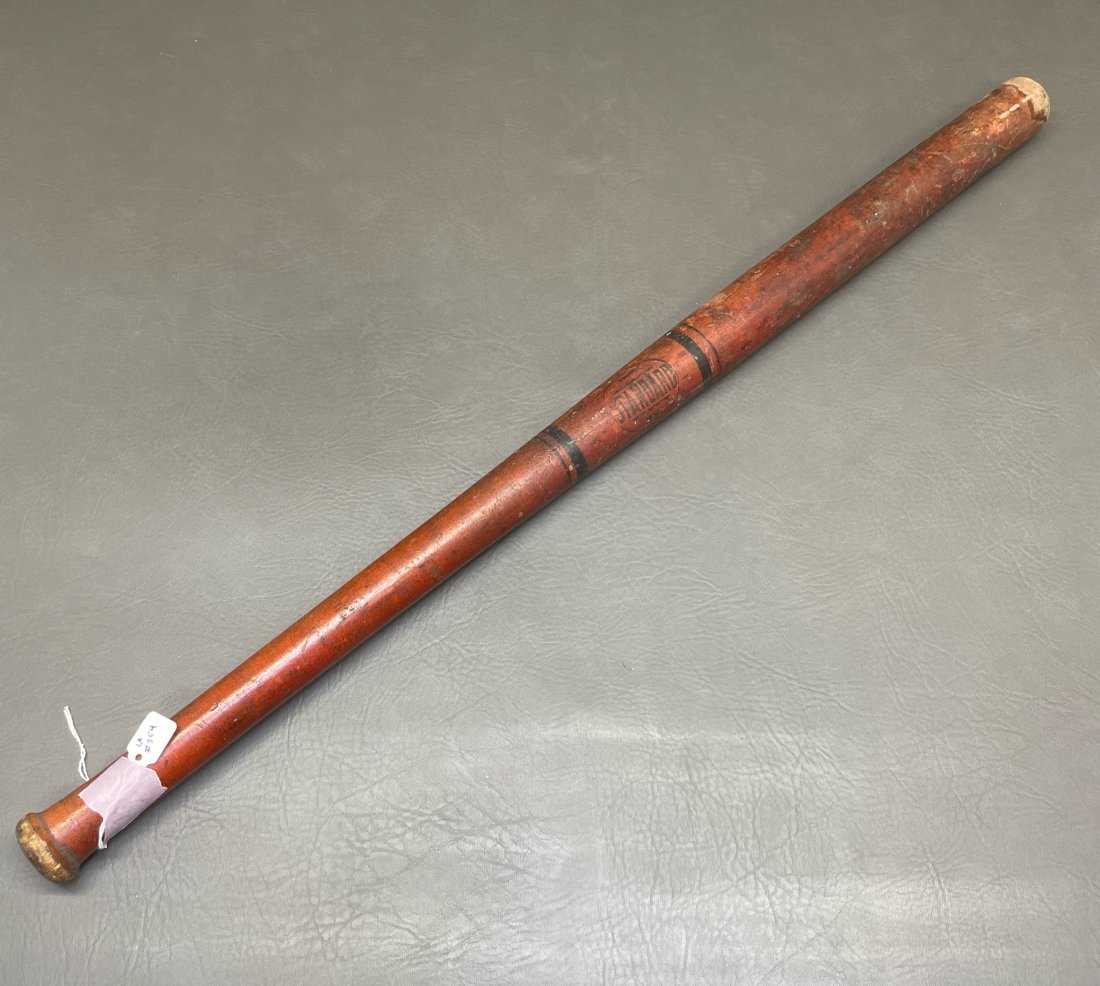 vintage Standard Baseball Bat: No 13X wood baseball bat 32" bat with a 1.75" diameter barrel in original color & finish
