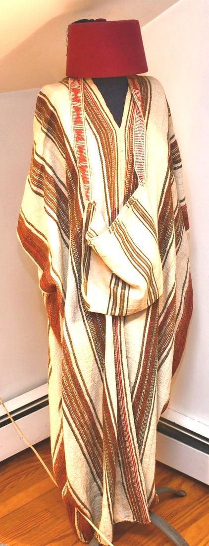 Kaftan: Vintage Kaftan with bag and Hat. coming soon (NOTE-Weight and dimensions are before packaging)