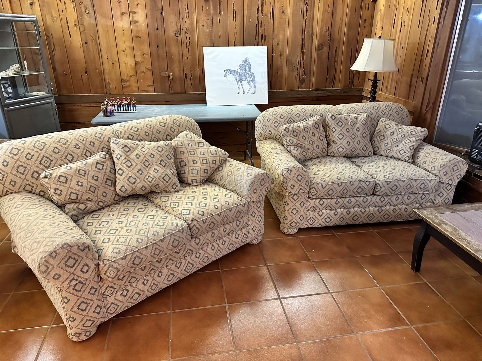 Pair Of Matching Sofas Auction