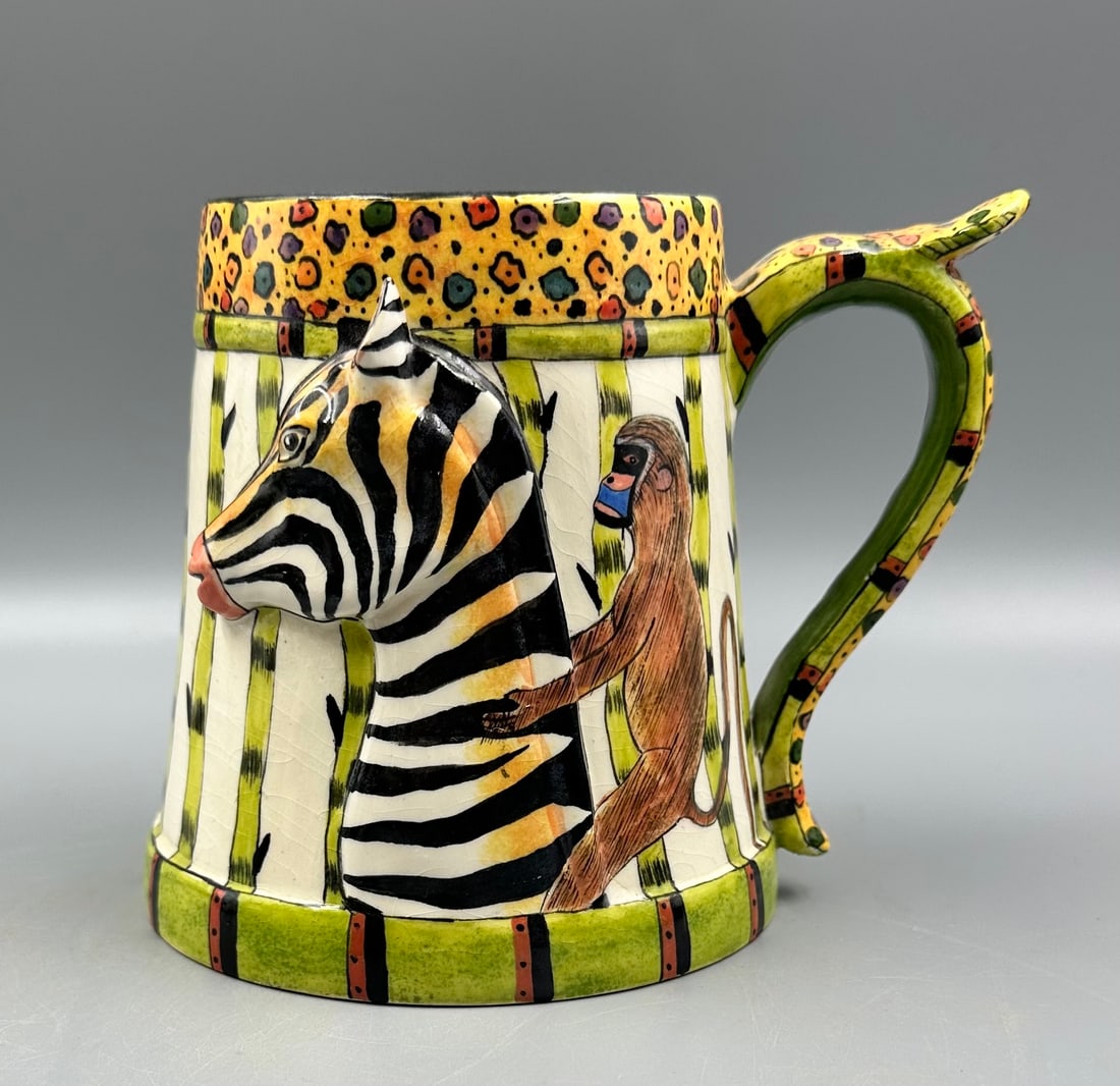 Ardmore Studio Ceramic Mug: Signed by the artist this South African Pottery is very popular