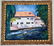 Winston Churchill Oil on canvas, signed & stamped