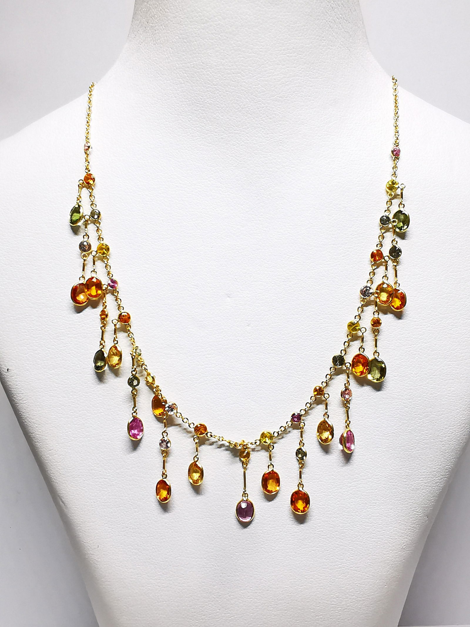 Certified 18K  Pink, Green, Yellow, Orange (1 of 3)