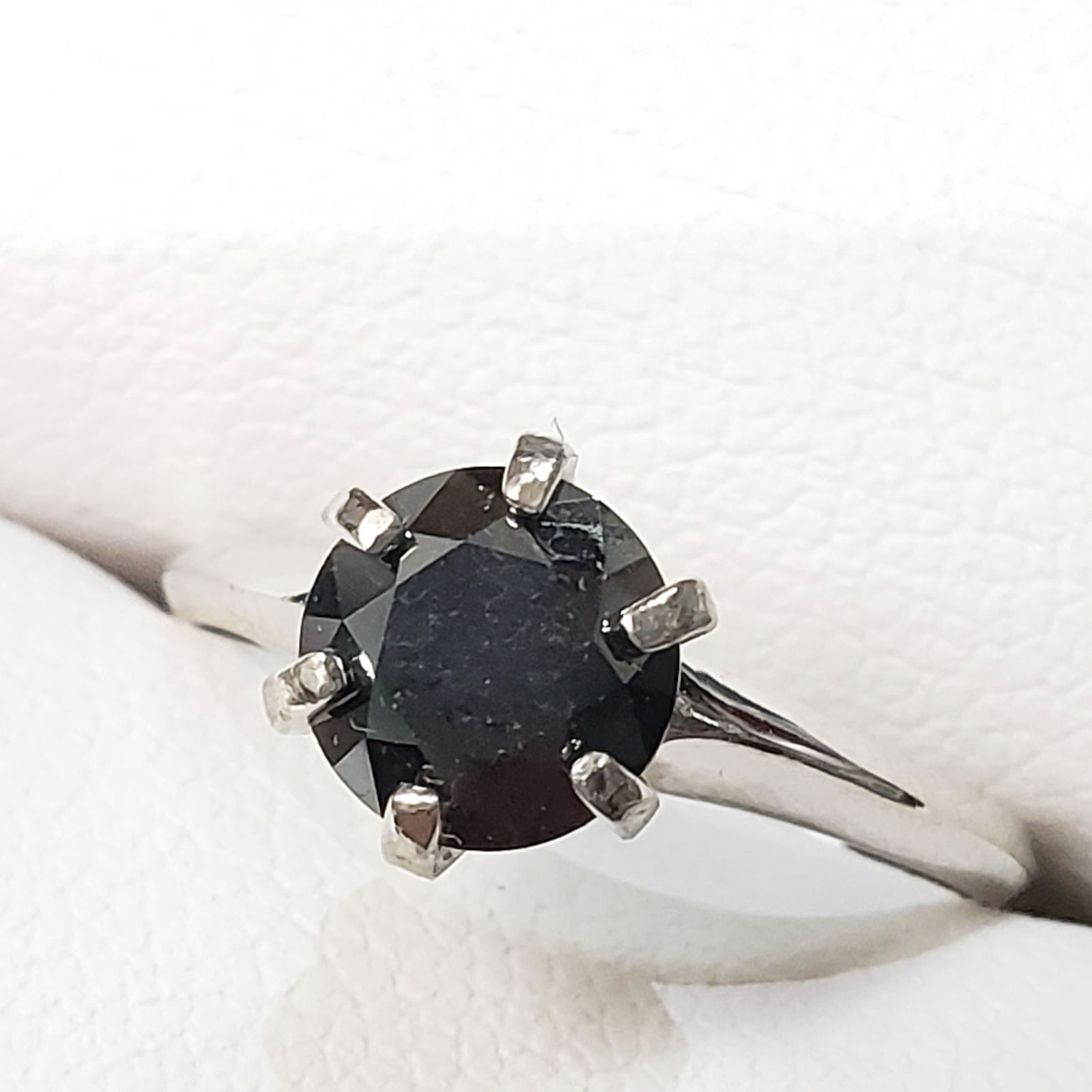 $2100 14K  Black Diamond(1.2ct) Ring (1 of 3)
