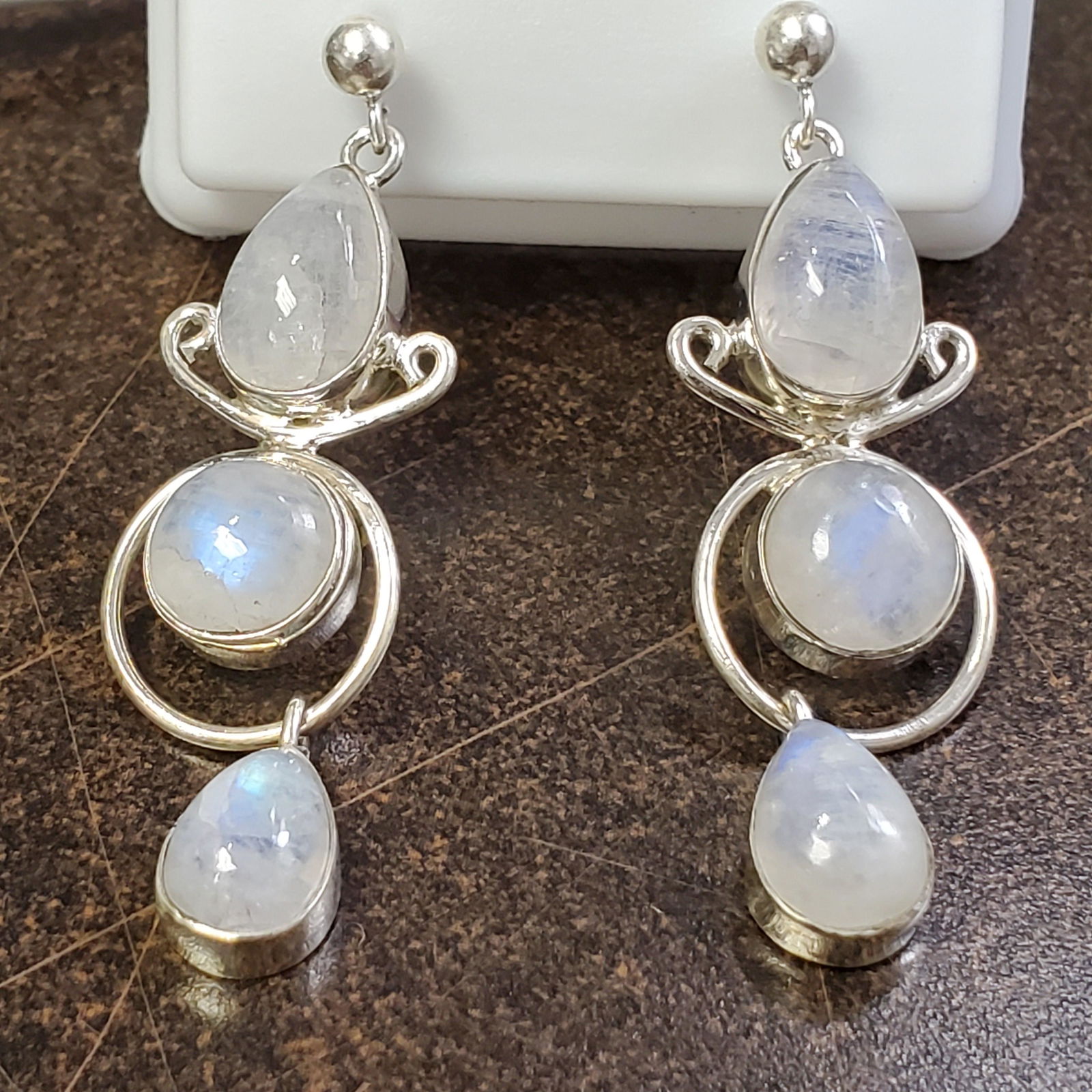 $300  Moonstone Earrings (1 of 2)