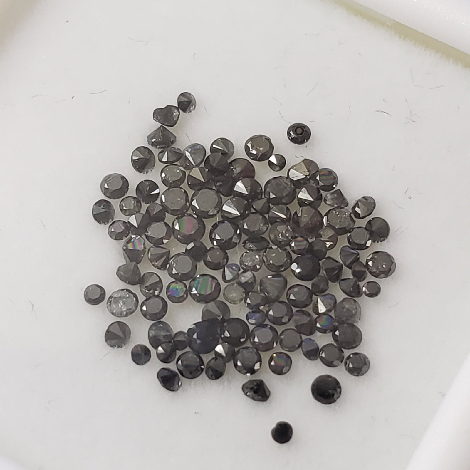 $400 Black Diamond(1ct): Black Diamond(1ct) (~Size 0) (~length 0 inches), Suggested Retail Value $400