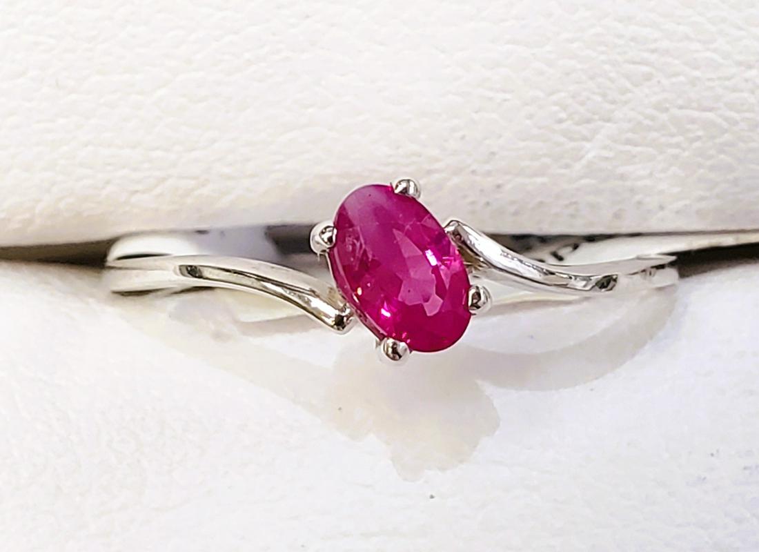 Certified 18K  Ruby(0.31ct) Ring (1 of 5)