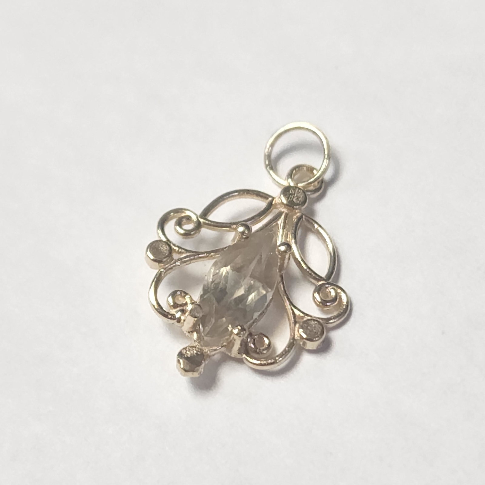 Certified 14K  Color Changing Sultanite(0.5ct) Pendant (1 of 4)