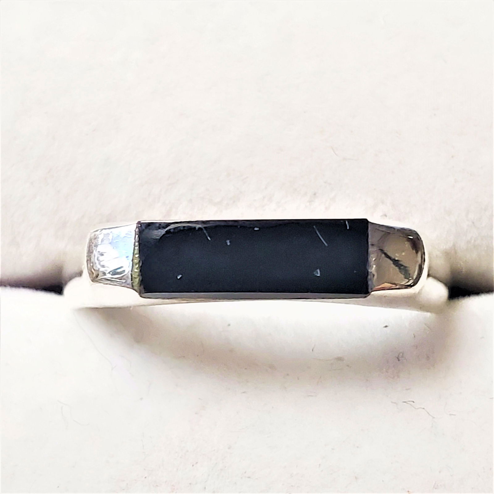 $100 Silver Black Onyx Ring (1 of 3)