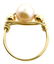 JEWELRY: Five yellow gold pieces, including four rings - 6