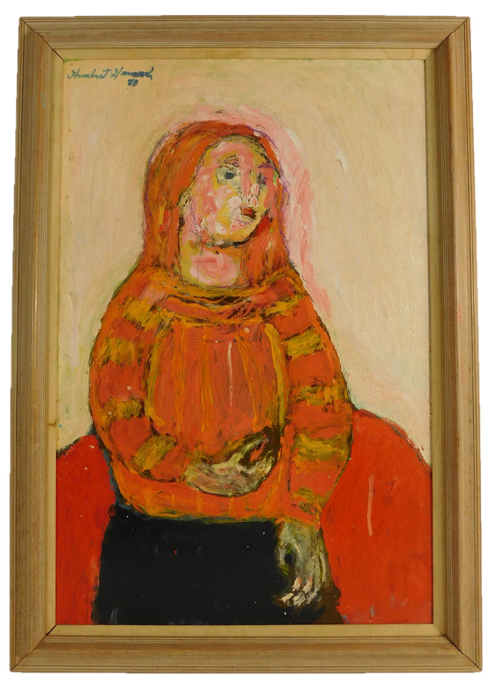 Humbert Howard (American, 1905-1990), oil on masonite, (1 of 2)