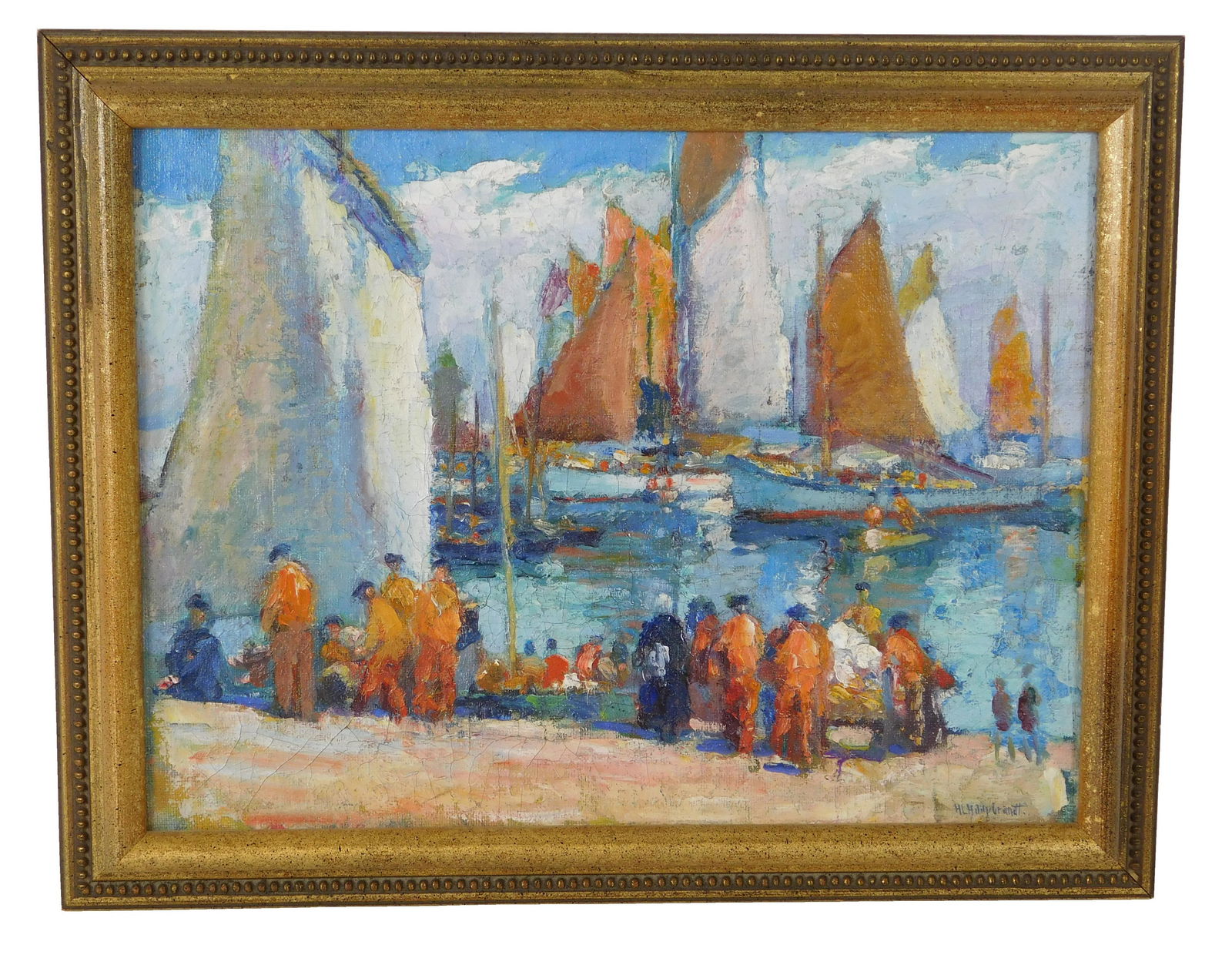 Howard Hildebrandt (Connecticut, 1872-1958), oil on (1 of 3)