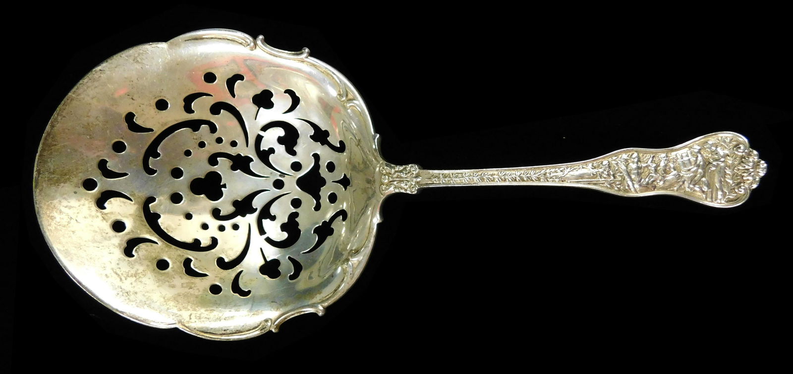 STERLING: Tiffany + Co. "Olympian" Saratoga chip (1 of 2)