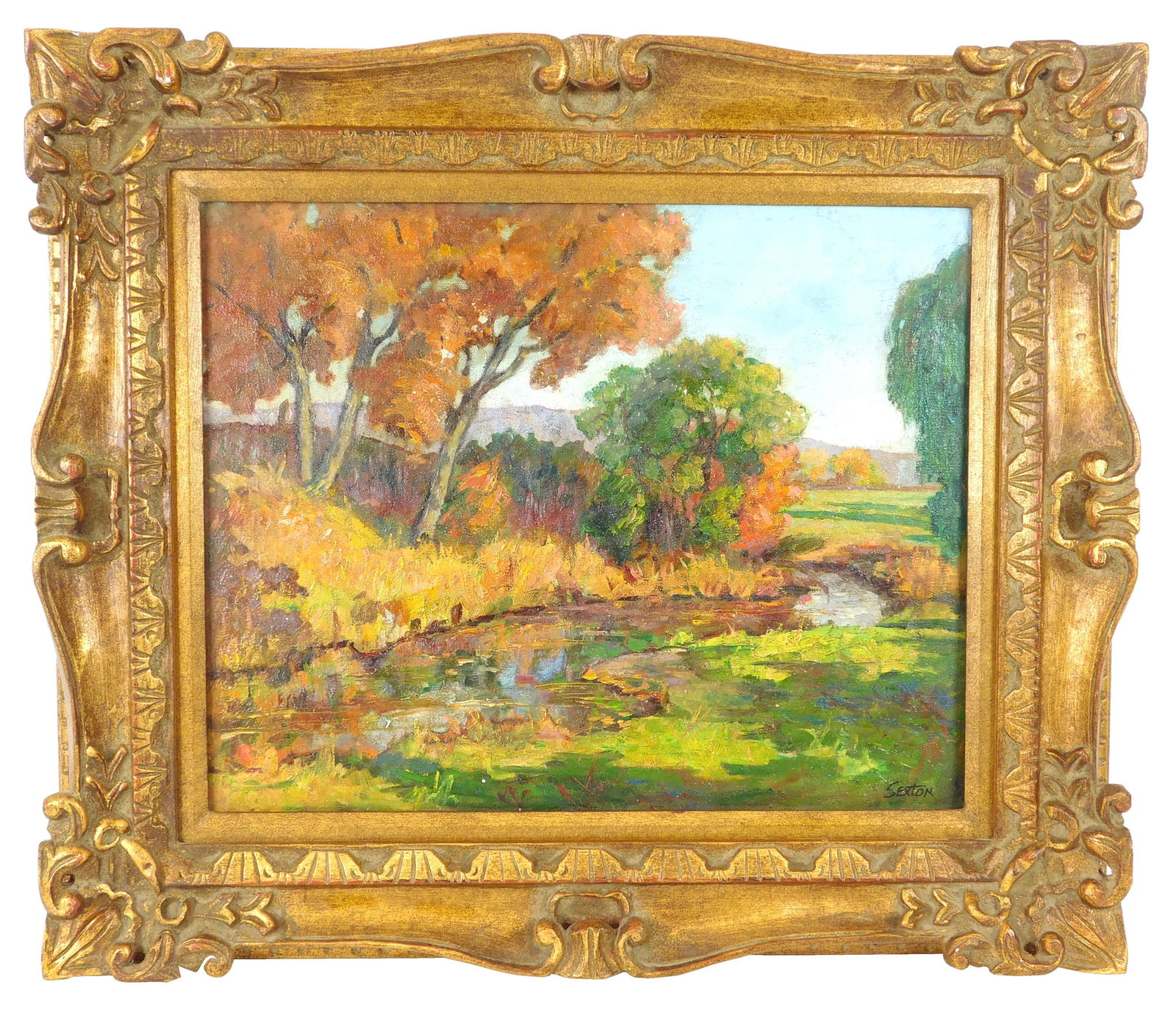 Frederick Sexton (Connecticut, 1889-1975), oil on (1 of 3)