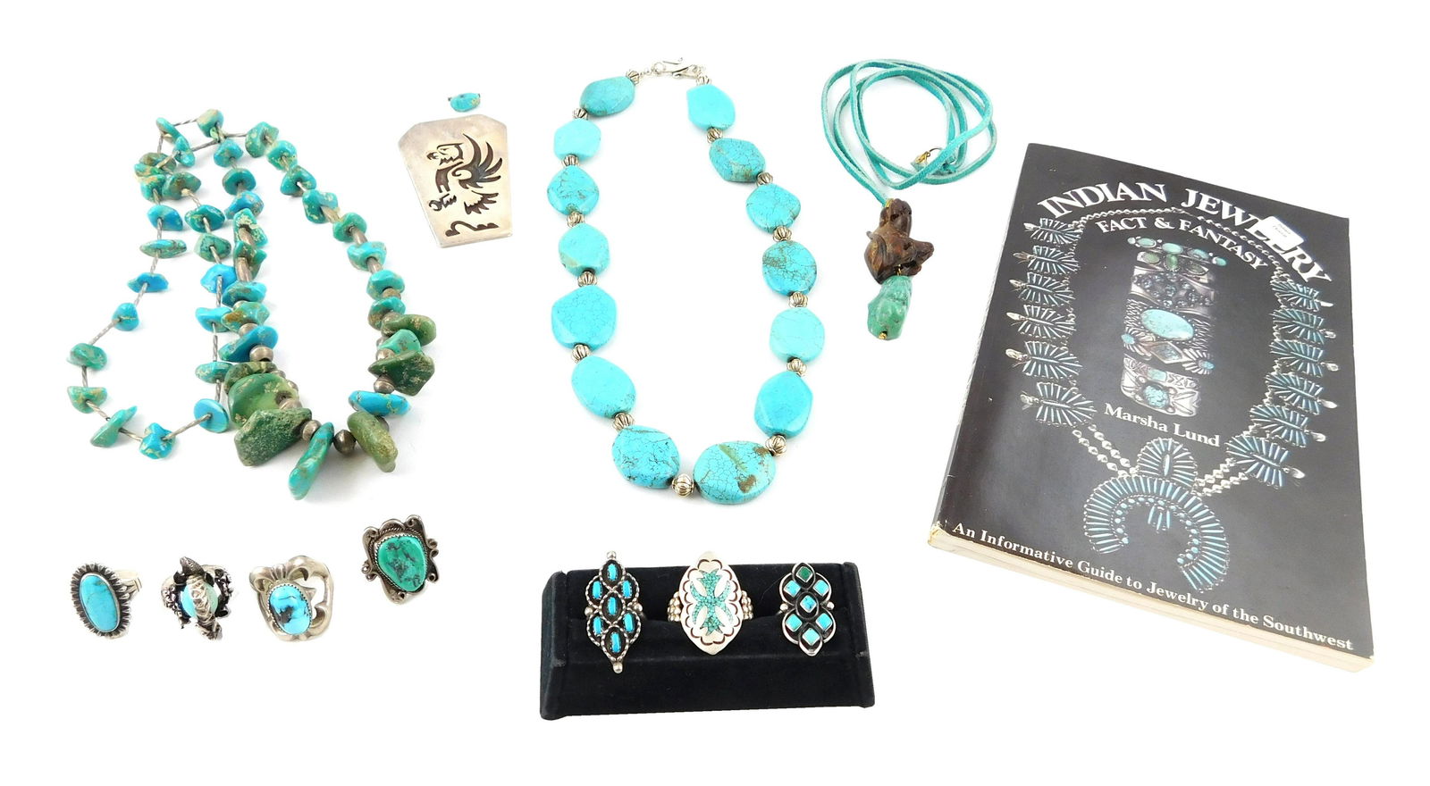 JEWELRY: Natvie American jewelry, including: three (1 of 3)